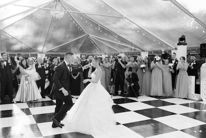 B_W-Checker-in-use-1 a wedding tent, with lights underneath