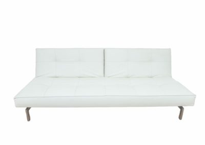 White-Futon-Couch-Stock-Image-400x284 a teal wicker set